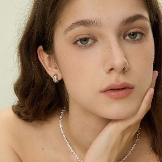 ARSIS｜自由搭配系列 潺流小豆豆耳钉 商品图6