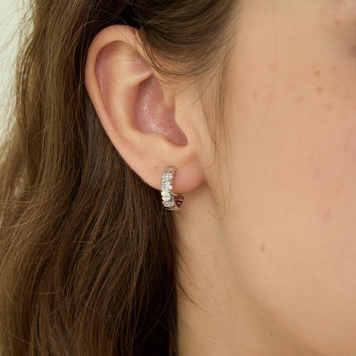 ARSIS｜自由搭配系列 蛇骨小耳扣 商品图3