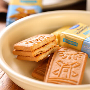 卡洛姆思克 俄罗斯进口卡洛饼干牛奶味酥性休闲食品零食300g 独立包装 /休闲食品 /饼干 /酥性饼干 商品图1