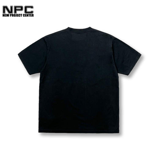 NPC潮牌李晨nic同款胸前小爱心发泡印花全棉短袖T恤情侣NP22TE77 商品图4