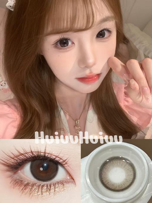 【半年抛大直径】onlycon-柔光泪眼 棕-14.5mm【0-800度 无525/575】 商品图0