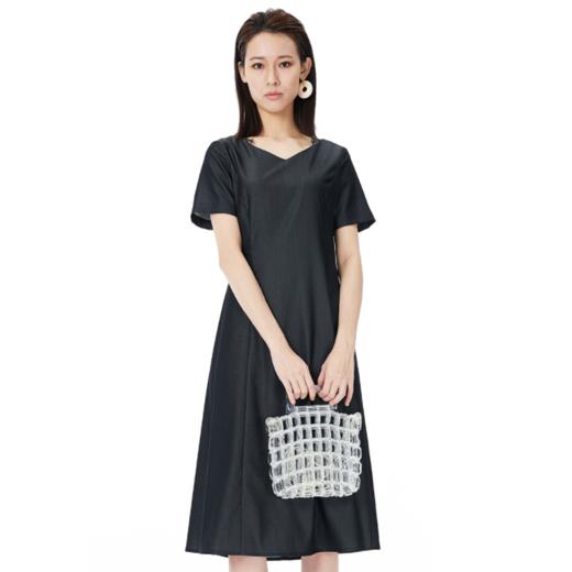 现货热销 奇威 立裁显瘦连衣裙0HC03076 商品图0