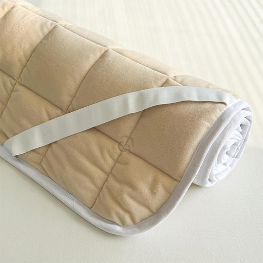 自然醒四季款全棉舒适抗菌两用床褥双面纯棉德芙绒床垫防滑可洗家用软垫床褥被LN 商品图14