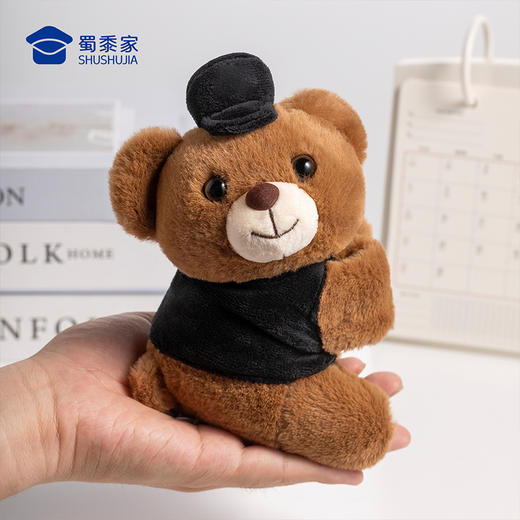 【J熊毛绒啪啪圈】毛绒小熊公仔创意手腕配饰儿童玩具送礼礼物 商品图6