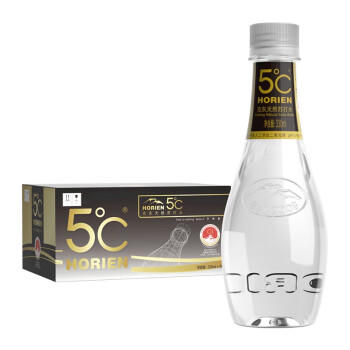 5°C（HORIEN5°C）旗舰克东天然苏打水 330ML*24瓶 商品图2