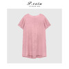 03-4潘依绣丁丁宠粉100%亚麻定染简约露背设计短袖连衣裙 W-63272 商品缩略图0
