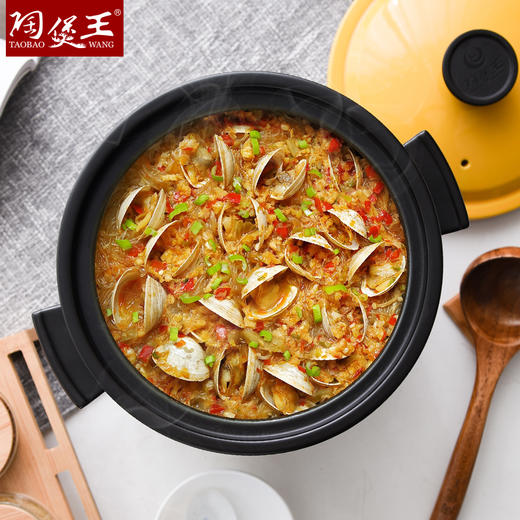 【浩然正气导磁煲】陶煲王砂锅电磁炉专用煲汤锅家用燃气灶通用无需导热片明火两用 商品图4