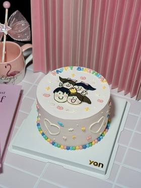 一家三口（图案人数可改）