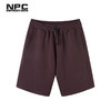 NPC潮牌仿胶布印花纯棉宽松卫裤男潮流短裤宽松舒适NP34SP25 商品缩略图4