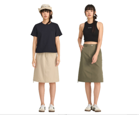 速干工装半身裙运动凉感防晒短裙女款A-4702完型