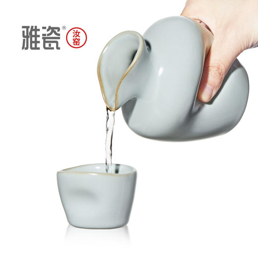 汝窑 指痕清酒器   清酒壶 商品图7