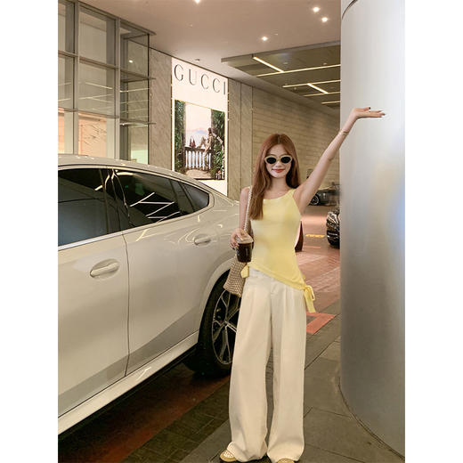 【110元任选2件】最后一波现货！不规则织吊带背心 商品图4