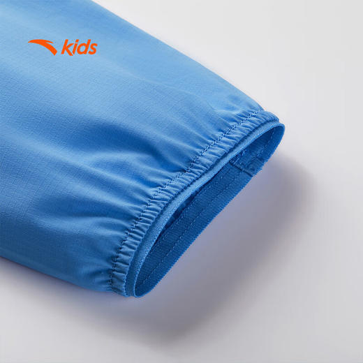 安踏儿童外套男大童防晒衣薄荷抗菌跑步系列梭织运动上衣352525606 商品图7