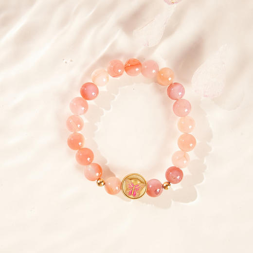 大英博物馆 博物志系列 盐源玛瑙蝶语 手链 商品图2