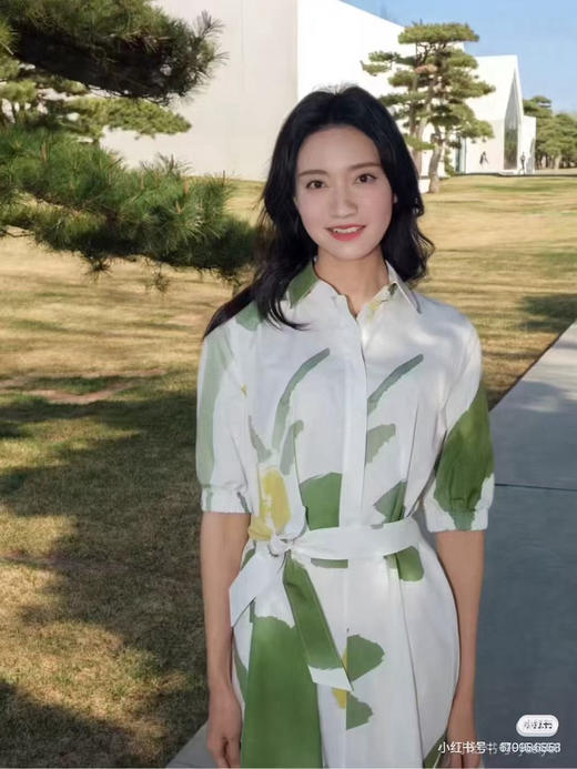 M*xM*ra 2025 走秀款油画风连衣裙 商品图2