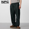 NPC潮牌复古老钱风铆钉字母压褶抖抖休闲长裤男垂感顺滑NP54TR41 商品缩略图0