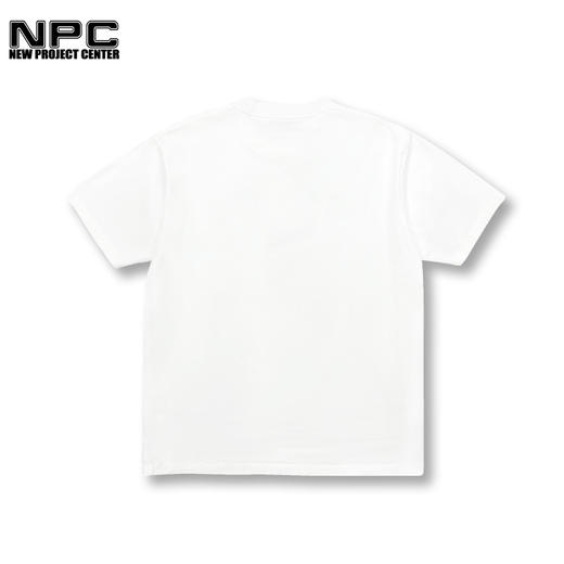 NPC潮牌李晨nic同款胸前小爱心发泡印花全棉短袖T恤情侣NP22TE77 商品图3