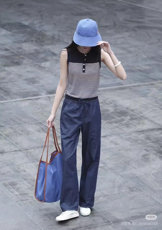 69-5 小禾 棉弹牛仔阔腿裤 软糯亲肤舒适 167/135穿29码刚好 穿30宽松也OK 商品图4