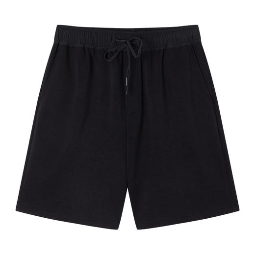 NPC潮牌拼接裤腰侧口袋垂感直筒休闲裤男短裤舒适弹力NP53SR22 商品图5