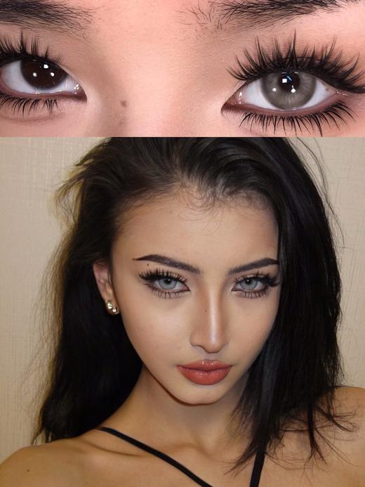 cococon 绿茶逃逸 灰/ 美式芭比 蓝 14.2mm 年抛 商品图0