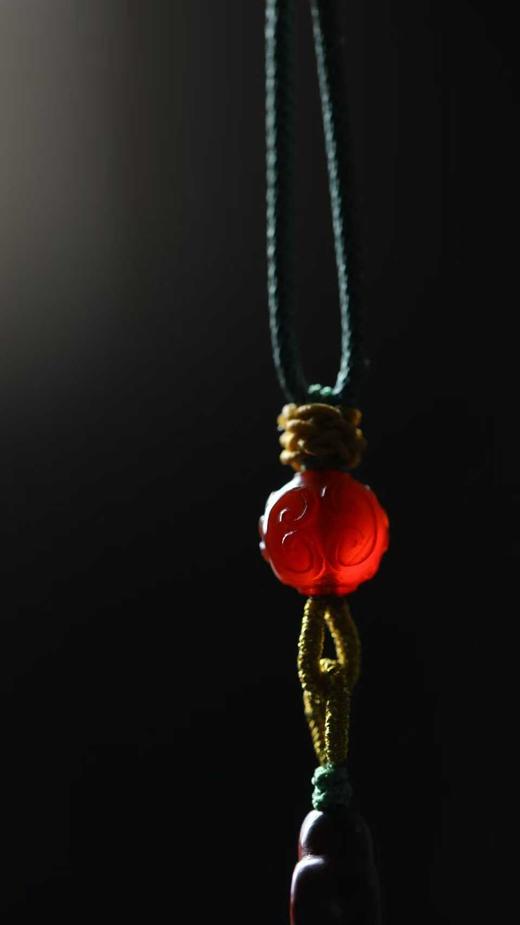 莲开佛现°小叶紫檀车挂 商品图7