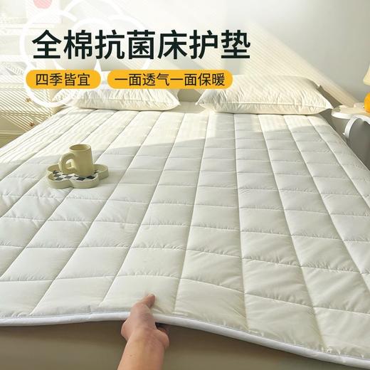 自然醒四季款全棉舒适抗菌两用床褥双面纯棉德芙绒床垫防滑可洗家用软垫床褥被LN 商品图5