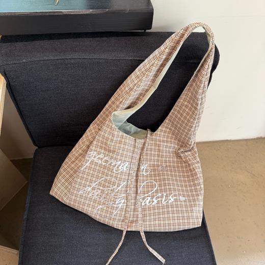 geemaa Tri Hobo 双面格纹流浪包 商品图5