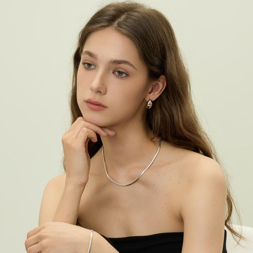 ARSIS｜自由搭配系列 潺流豆豆耳钉 商品图5