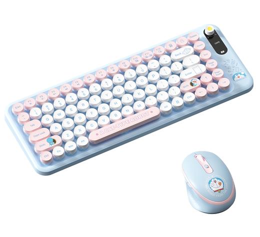 ROCK 哆啦A梦 J10键鼠套装（鼠标+键盘） 商品图0