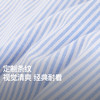 NPC潮牌刺绣天使爱心条纹短袖衬衫男翻领弧形下摆舒适NP54SH27 商品缩略图1