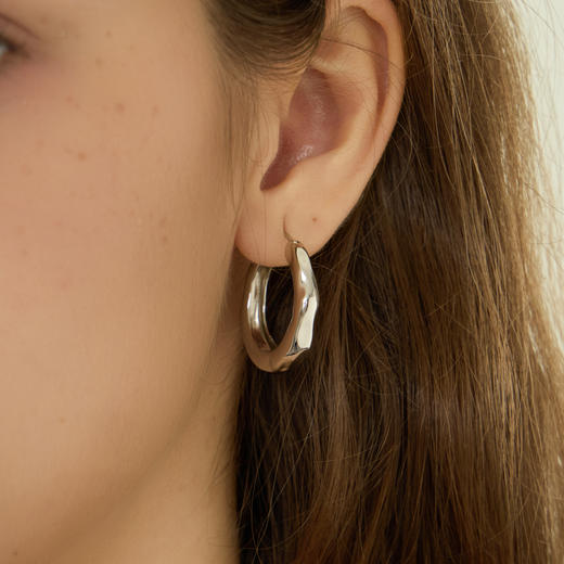 ARSIS ｜自由搭配系列 潺流耳圈 商品图4