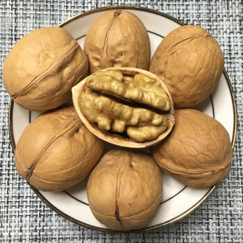 姚生记原味新疆核桃500g 轻松剥壳薄皮大核桃休闲零食 每日坚果炒货干果 商品图1