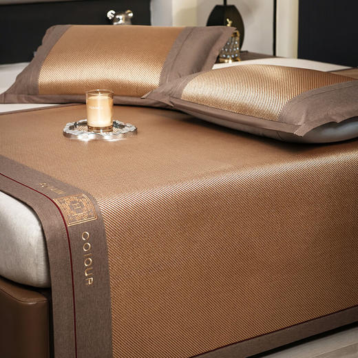 【分仓直发包邮】浪莎冰藤席三件套1.5米*2米（LSLX003） 商品图3