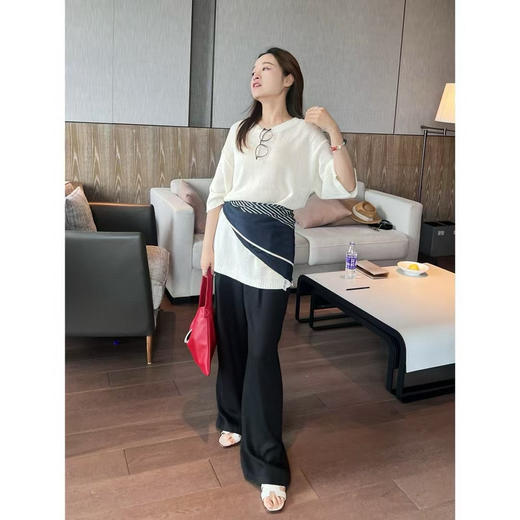 The R*w 极简主义亚麻针织衫 商品图3