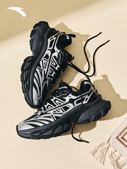 安踏扶摇丨厚底增高潮流老爹鞋女鞋2025夏季新款运动鞋122538898 商品图2