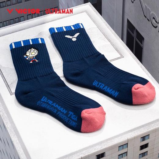 威克多胜利 奥特曼联名系列 运动袜(高筒) SK516UTM / SK517UTM / SK518JRUTM 商品图2