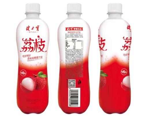 健力宝荔枝风味饮料480ml*15瓶 商品图0