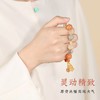 【普陀山】金丝玉南瓜招财手串｜多财多福·女士专属｜菩提雕刻好运莲莲  手围14-18cm可调 商品缩略图3