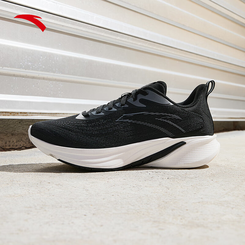 安踏羚跑5代丨轻质缓震回弹跑步鞋男夏季透气舒适运动鞋112535585