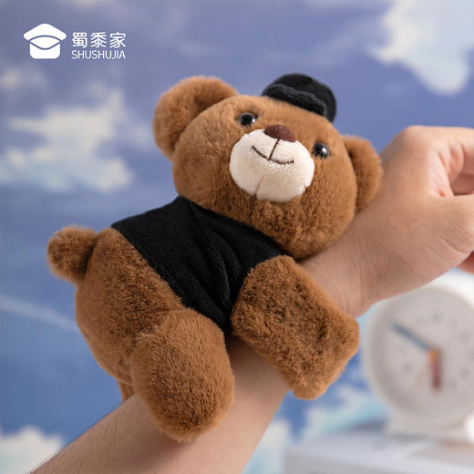 【J熊毛绒啪啪圈】毛绒小熊公仔创意手腕配饰儿童玩具送礼礼物 商品图8