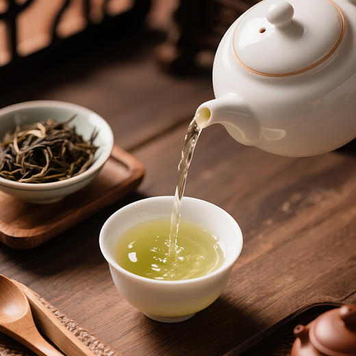 【皇佳香-青云好食城】三江绿茶125g/盒 清香回甘盒装精选 商品图3