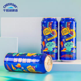 千島湖啤酒（CHEERDAY）乐享时光500ml*24罐整箱装清爽顺口 京东自营【店铺爆款】