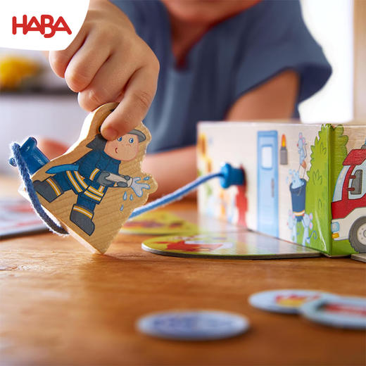 HABA 加油!小企鹅 桌游 适合2岁+ 数数锻炼 亲子关系 区分形状 德国原装 -1307056001 商品图9
