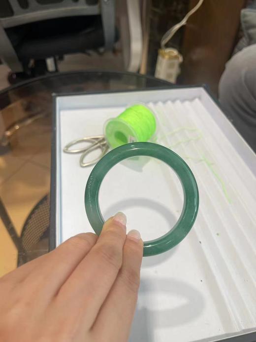 天然非洲翠手镯58-59圈口 商品图0