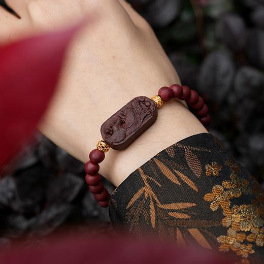 （两件至高立减148元）后辰·东方传统色香养手串，中国传统香气多巴胺首饰，腕间藏青山，呼吸皆自然 商品图4