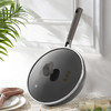 神田 云朵锅钛合金不粘锅 平底煎炒锅28cm 落栗棕 下单赠导热板+硅胶铲 商品缩略图4