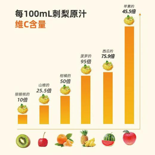 有机刺梨汁原汁原浆VC果汁饮料贵州特产 3盒 商品图2