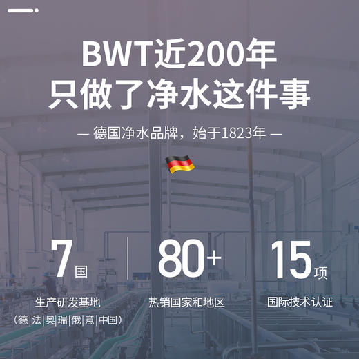 倍世BWT名仕滤芯 反渗透膜活性炭棒复合滤芯 商品图3