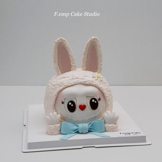 粉色labubu蛋糕 商品图0