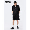 NPC潮牌天丝双口袋明线春夏百搭衬衫短袖薄款男士上衣NP34SH19 商品缩略图1